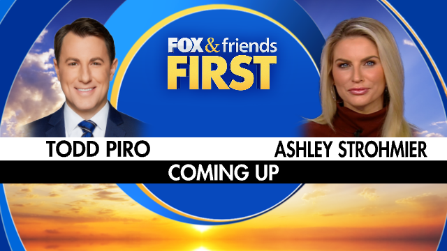 FoxFriendsFirst's tweet photo. Another Day Another Stro Show! Catch @ToddPiro And Ashley Strohmier At 5AM ET On Fox &amp; Friends First! https://t.co/H7JsP9AYGV