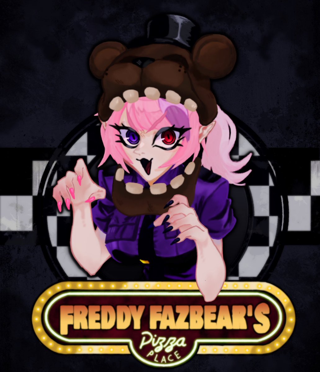 Ditwinus's tweet photo. Five nights at ironmouse's https://t.co/Rm8OGhLHR1