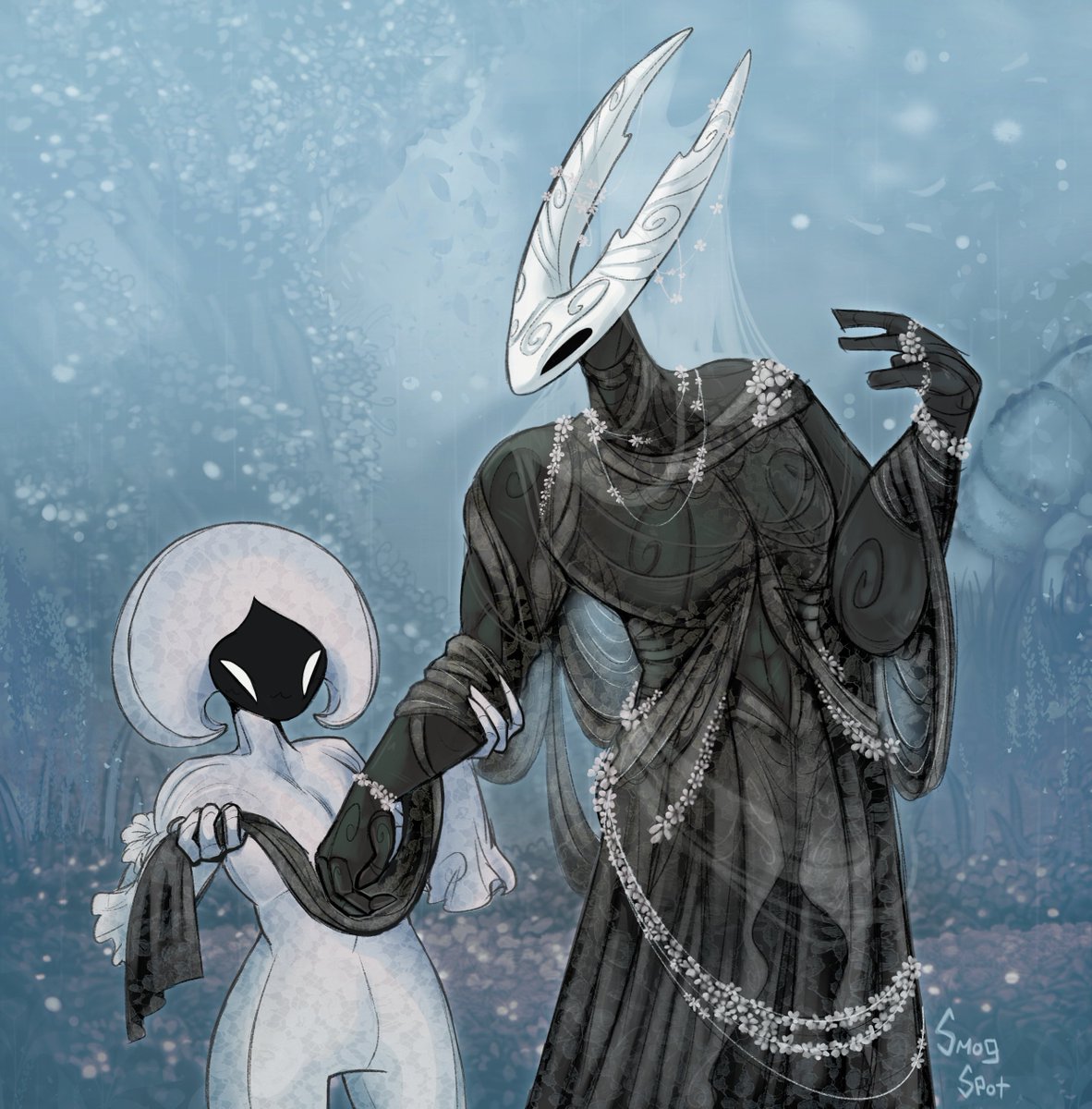 smogspot's tweet photo. 🤍 #hollowknight #silksong #lace #thehollowknight #purevessel https://t.co/HsSS4scYfm