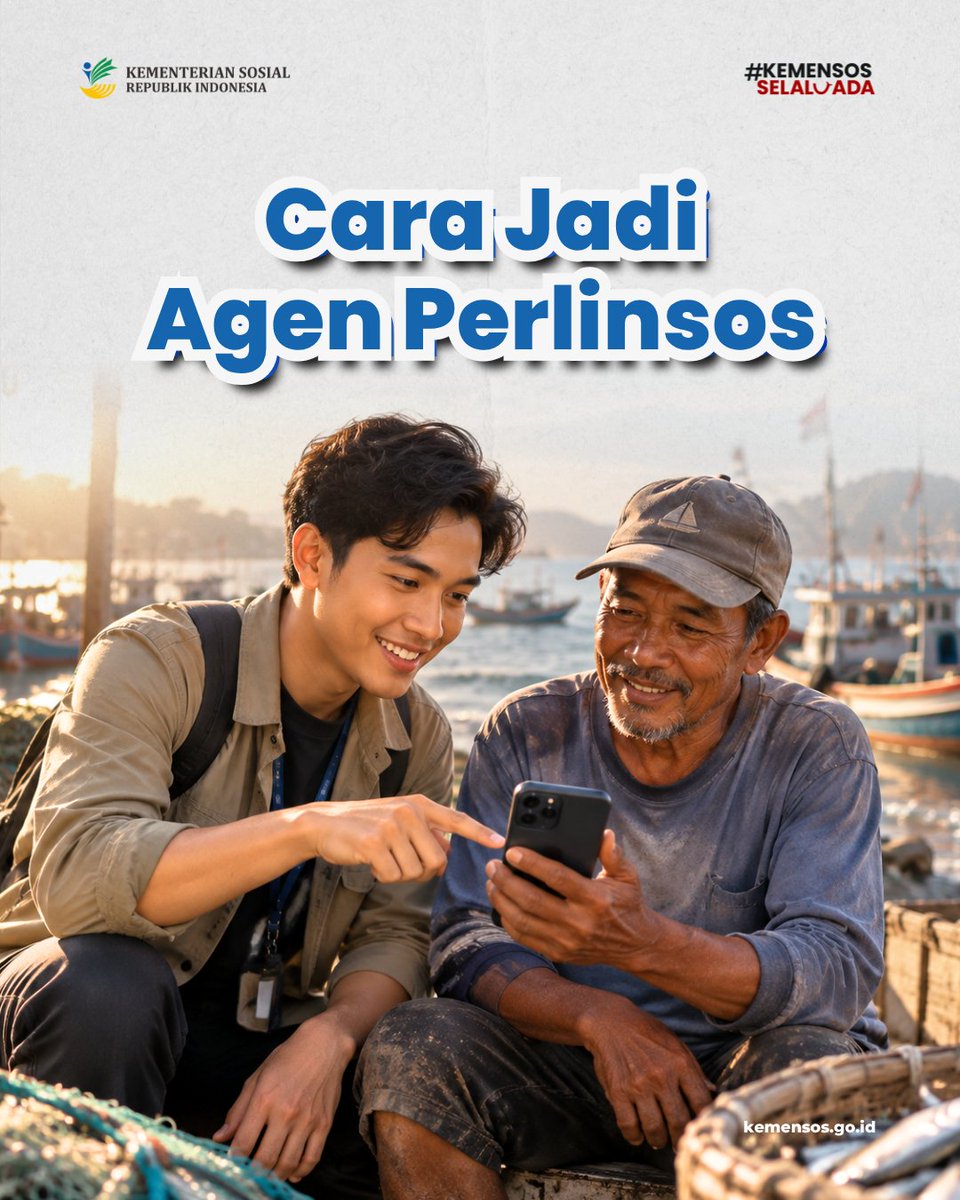 BBPPKS_BJM's tweet photo. Mau jadi Agen Perlinsos? Caranya mudah. Daftar melalui https://t.co/eXEDmHPJ9G, lalu bantu tetangga yang membutuhkan untuk melakukan pendataan dan pendaftaran perlindungan sosial.

#GerakanPeduliTetangga 
#AgenPerlinsos 
#SelaluAdaKabarBaik 
#KemensosSelaluAda https://t.co/r2ziRCpxxh