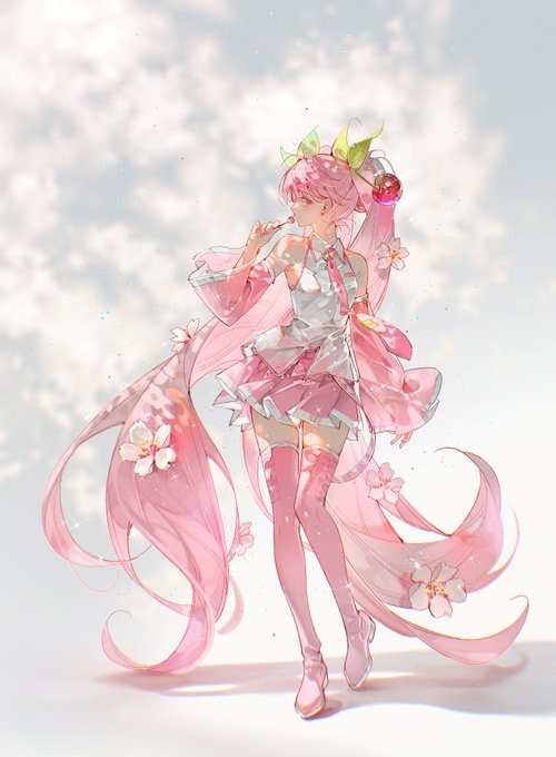 初音ミク 「#初音ミク 18th」|Rellaのイラスト