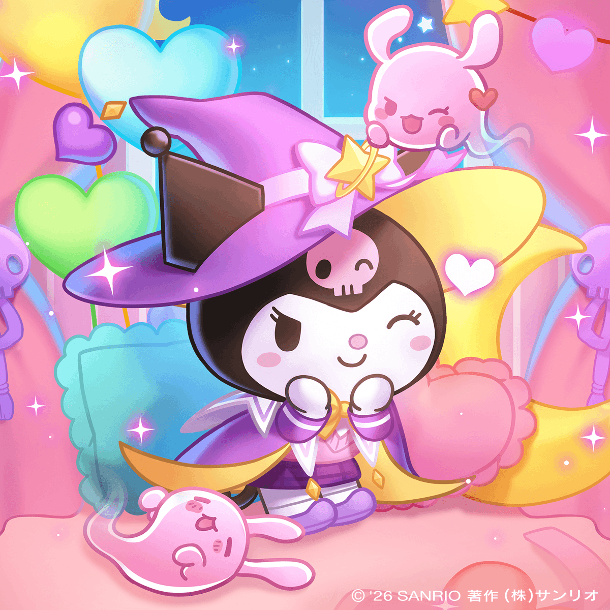 kuromi_project's tweet photo. もしかしてアタイ
魔法が使えちゃったりして！？

https://t.co/4bBLVEtAH1 https://t.co/TZyZynf8LK