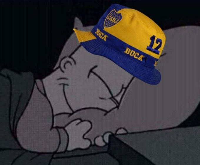 Volve10Riquelme's tweet photo. Pasó Boca a semis y las gallinas van a llorar toda la semana.

A dormir así: https://t.co/QCsR24a0iu