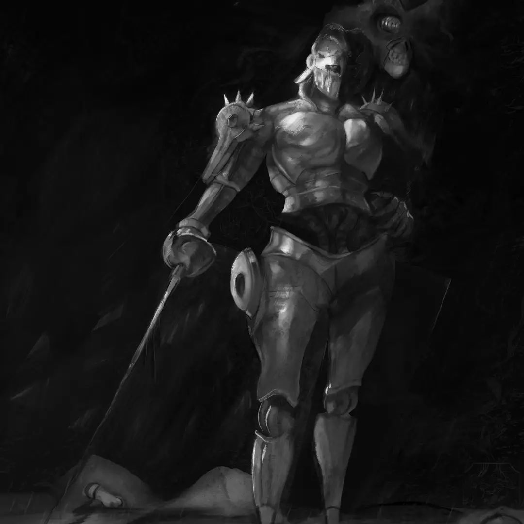 Zofaeae's tweet photo. Post by abyssuu_illust

Description: “Survivors guilt

SORRY FOR BAD QUALITY, IG compression is really bad

Final

Base greyscale

Lined sketch

Close up helmet”

#jjba #jojo #starduscrusaders 

Source: https://t.co/w8SCA6xJUd

Additional images in the comment section: 2 https://t.co/1ikZ8y0r9G