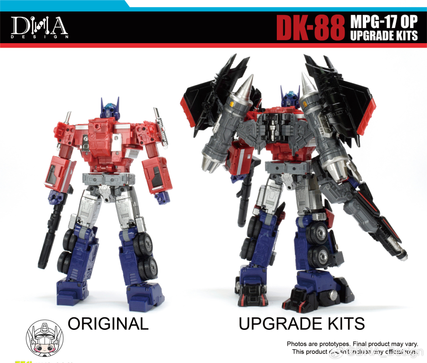 77figure's tweet photo. [予約商品] DNA Design DK-88 MPG-17 OP アップグレードキット
素材：ABS
全額未定
--------
👇詳細・アップデートのリンク👇
https://t.co/mneCnZAzhA

#DNADesign #DNA #DK88 #MPG17 #OP #アップグレードキット #アクセサリー #トランスフォーマー #変形ロボット #サードパーティTF https://t.co/fgFzqpVfZG