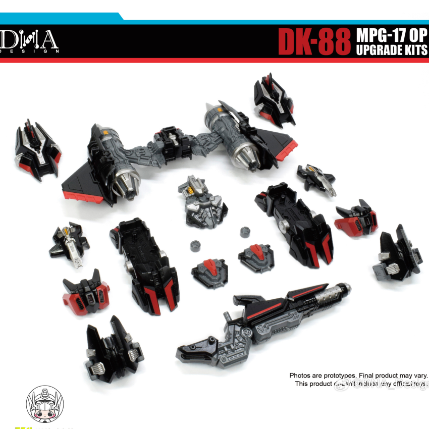 77figure's tweet photo. [予約商品] DNA Design DK-88 MPG-17 OP アップグレードキット
素材：ABS
全額未定
--------
👇詳細・アップデートのリンク👇
https://t.co/mneCnZAzhA

#DNADesign #DNA #DK88 #MPG17 #OP #アップグレードキット #アクセサリー #トランスフォーマー #変形ロボット #サードパーティTF https://t.co/fgFzqpVfZG