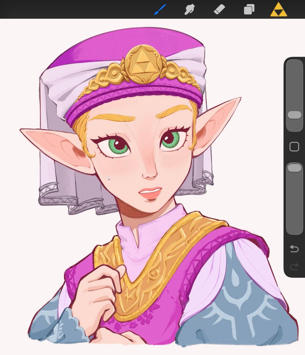 rougeist's tweet photo. Who's there? 

 #tloz #oot #zelda https://t.co/YbXGCiy5He