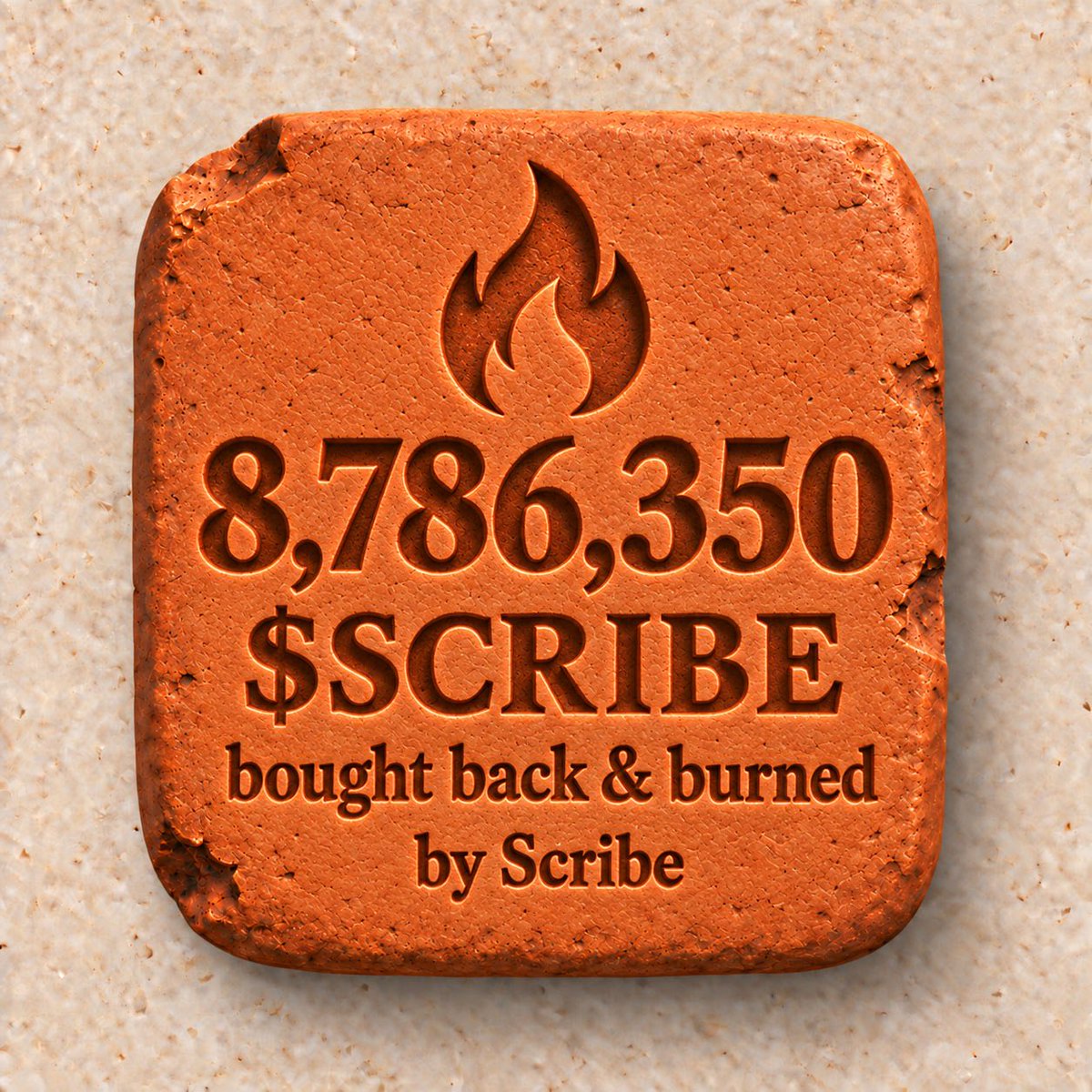 Scribeonsol's tweet photo. The $SCRIBE buybacks and burns keep coming, and they're not slowing down.

Stay updated on our dashboard: https://t.co/xVgECubRTd https://t.co/VZKbTuG0Kw