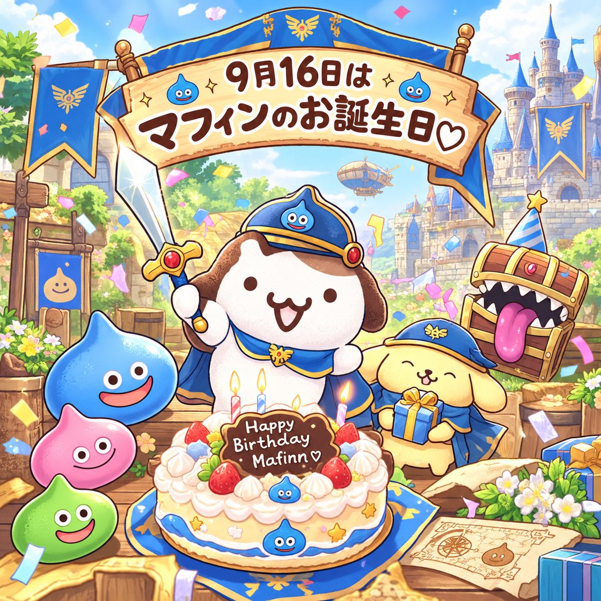 kokoha_runa's tweet photo. @sanrio_news マフィンちゃん🤍
お誕生日おめでとう〜🍮 https://t.co/57tyiDp835