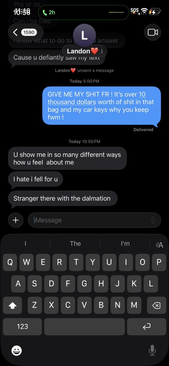 Bitchfckyouhoe1's tweet photo. PEEP GAME🤣Landon did all that exposing poodie and turning people against him cause he want him all to himself. He want poodie to feel lonely like he do so they can be sad and lonely together. If Landon wanna be so single and free why keep texting him. MANIPULATER
#poodie
#landon https://t.co/3la3mOFUvG