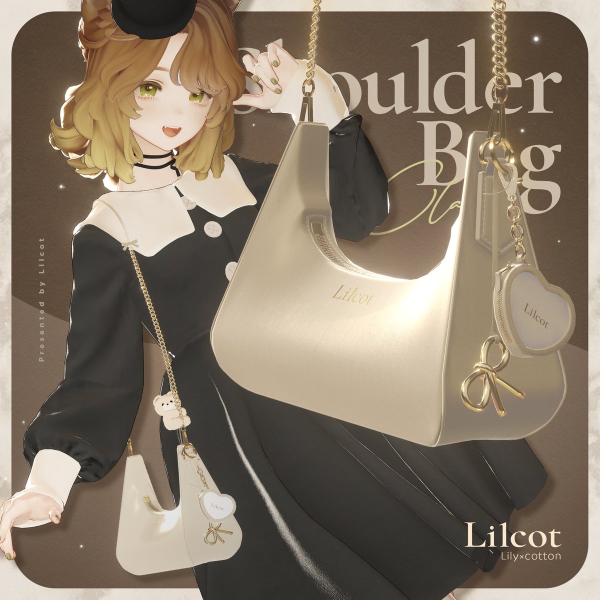 Lilcot_vrc's tweet photo. ✦ 新作アイテムリリース記念！RPキャンペーン ✦

『Classic Shoulder Bag』
9/18(金)18時〜 発売＆SALE開始🤍
https://t.co/vrBfWnBatb

フォロー＆RPで抽選3名様に
フルパックをプレゼント！

BOOTHの🩷50ごとに当選者＋1名追加！
リリース記念SALEもお楽しみに！

#VRChat #Lilcot_vrc https://t.co/HEf3lpNw3w