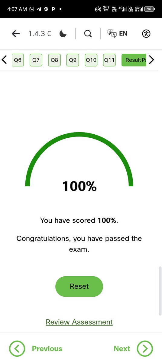 Chidivic2009's tweet photo. Started Networking Basics and completed Module 1: Communication in a Connected World.

Building my networking foundation one module at a time. 🚀
Day 6 of my 70 days of consistency in cyber security.🎯

#cybersecurity https://t.co/cHNUDaQ2Xr