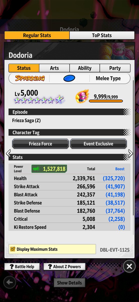 DBZoom_YT's tweet photo. I just read Dodorias abilities, he seem like a fun character ngl 👀 https://t.co/UfBM5PGY82