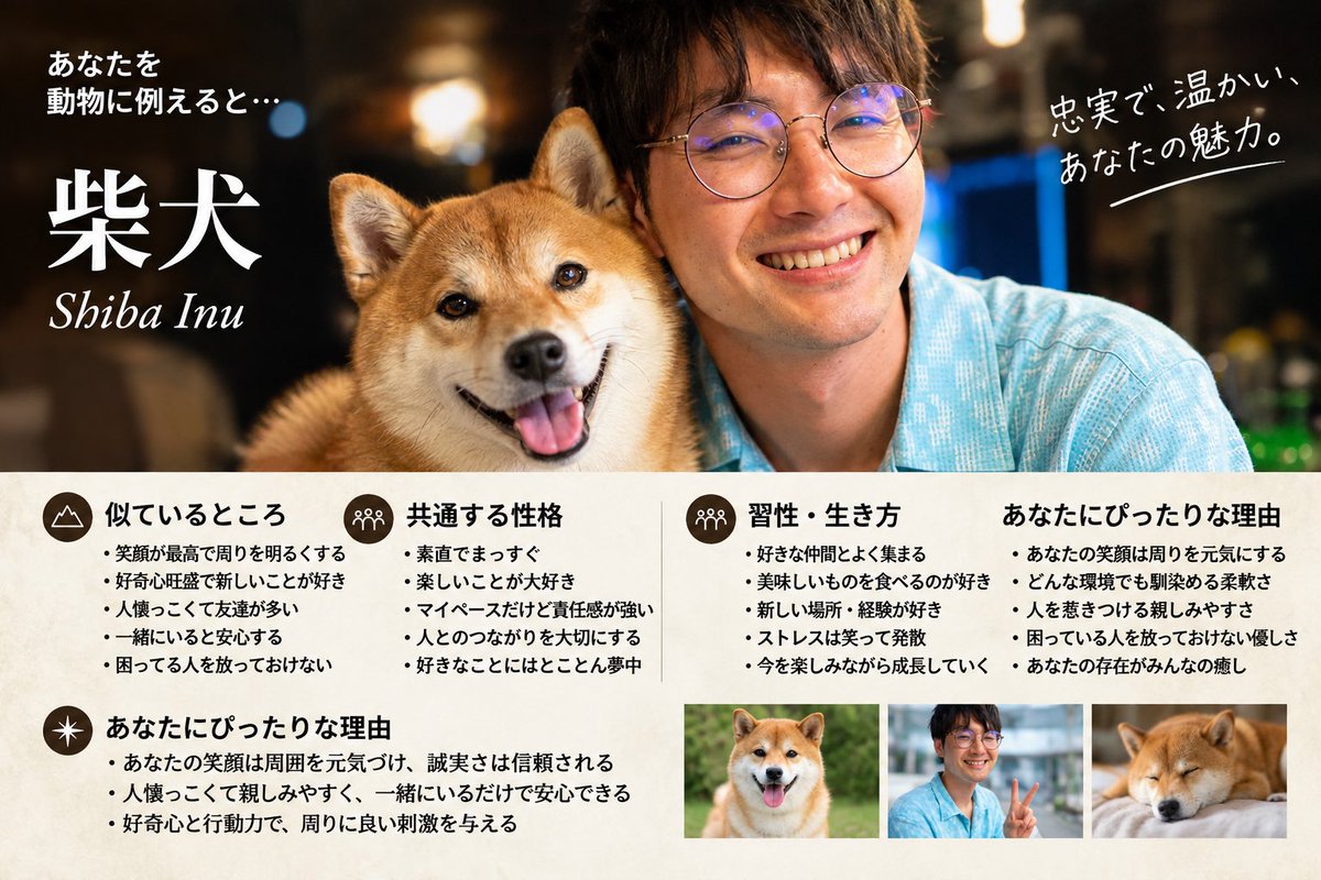 EnsembleTatsuya's tweet photo. 流行りに乗ってみた。
どうも初めまして、柴犬です。 https://t.co/V0ULUMq9MV