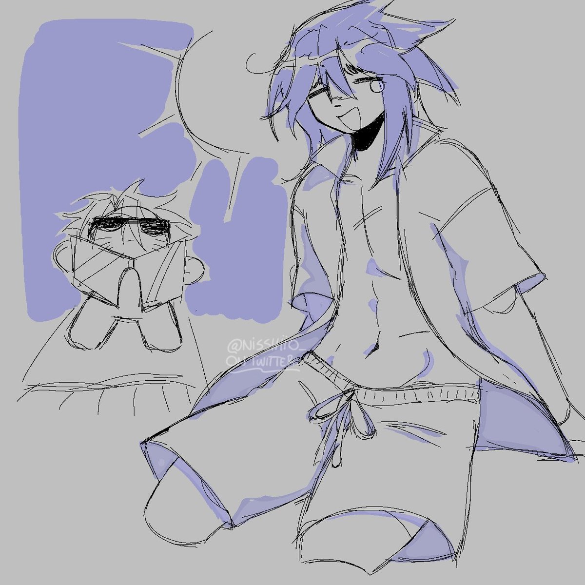 nisshiio_'s tweet photo. Jeje..
#narusasu #menchara https://t.co/Lsg3nxv0zl