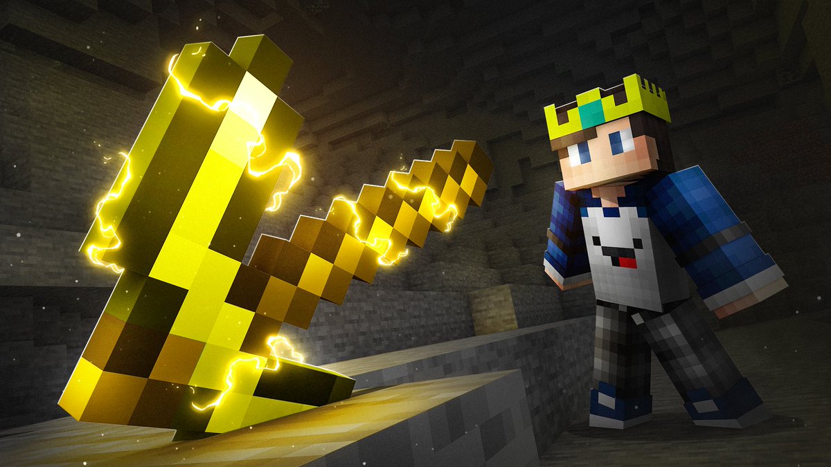 GreekyBoyy's tweet photo. Would you click on this Minecraft thumbnail?                      

#minecraftㅤ https://t.co/mLKYslueRN