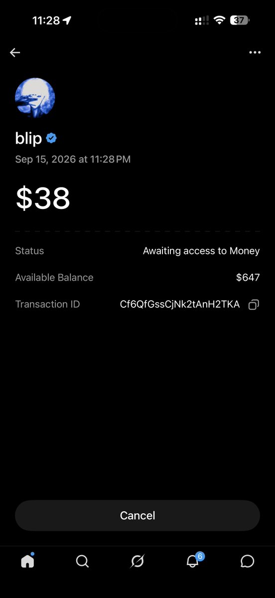 UseClaimed's tweet photo. $BLIP has generated $38 for @blipxdd

Transaction ID: Cf6QfGssCjNk2tAnH2TKA https://t.co/Mn3V2ZgIFX