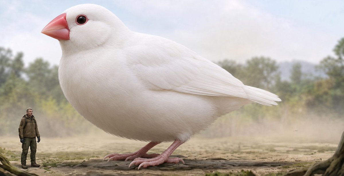 request_agent's tweet photo. 最新研究によるティラノサウルスの復元姿がほぼ文鳥だった。 https://t.co/ec0RXjxfUb