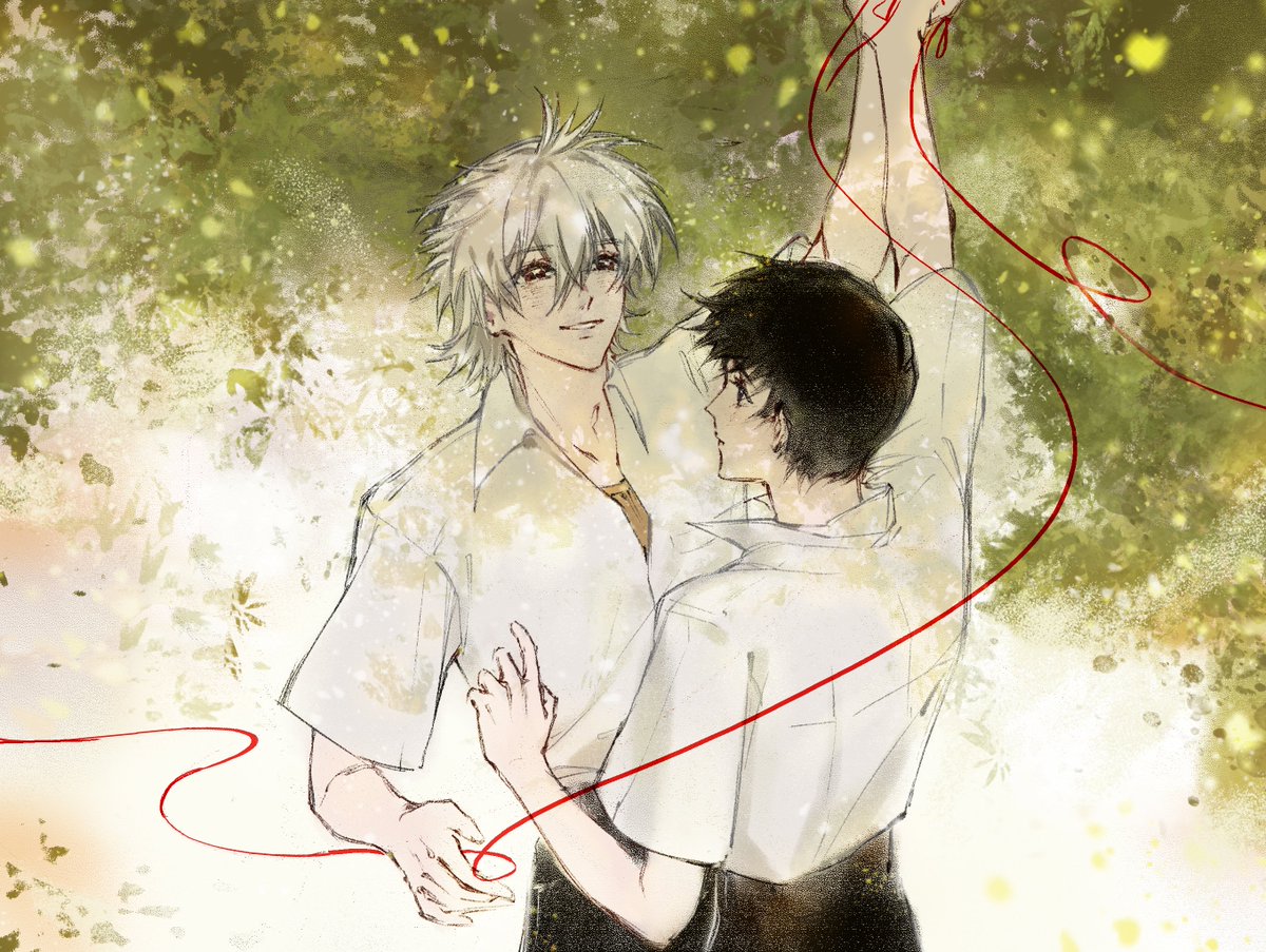 chiyamuain's tweet photo. 『 𝐖𝐚𝐥𝐭𝐳𝐢𝐧𝐠 𝐓𝐡𝐫𝐨𝐮𝐠𝐡 𝐎𝐮𝐫 𝐃𝐞𝐬𝐭𝐢𝐧𝐲 』
.
.
.
(C) Nuiem.
#カヲシン 
#kawoshin https://t.co/Bt9snDGMbW