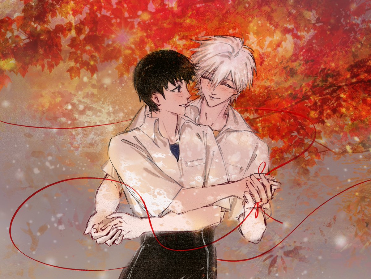 chiyamuain's tweet photo. 『 𝐖𝐚𝐥𝐭𝐳𝐢𝐧𝐠 𝐓𝐡𝐫𝐨𝐮𝐠𝐡 𝐎𝐮𝐫 𝐃𝐞𝐬𝐭𝐢𝐧𝐲 』
.
.
.
(C) Nuiem.
#カヲシン 
#kawoshin https://t.co/Bt9snDGMbW