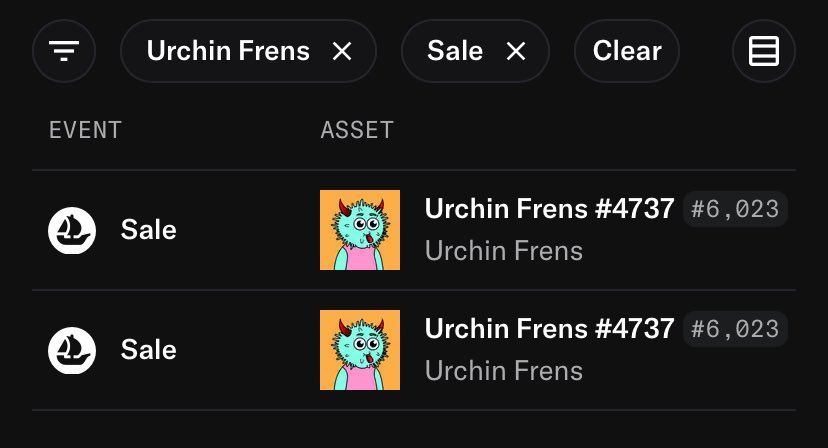 BarryDC_mania's tweet photo. I know i should let it go but i bought urchin frens for $1, sold for $3 and now it’s at $21 https://t.co/W8ffU7dr1J