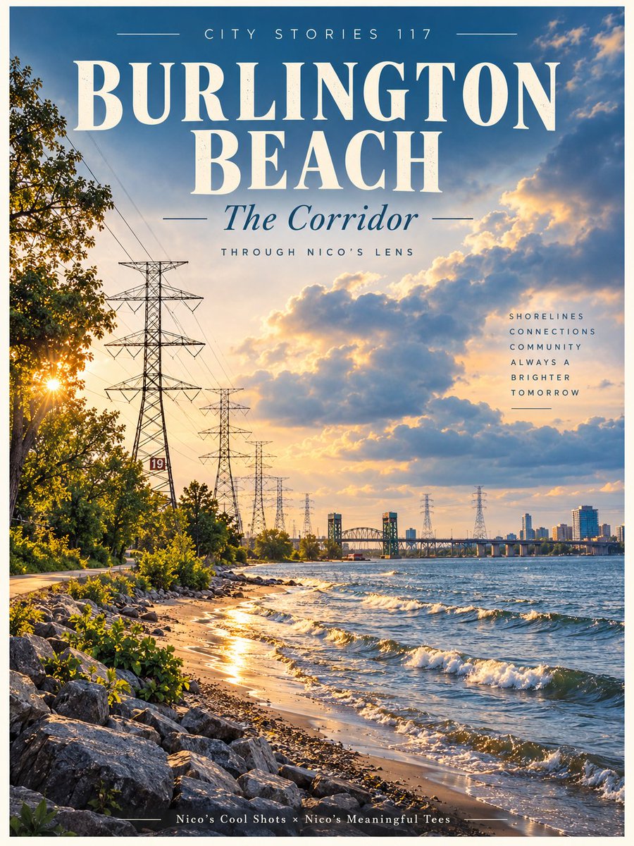 KalymnosWeb's tweet photo. The beach is not an isolated strip of sand. It is part of a corridor — shoreline, infrastructure, skyline and movement.
CITY STORIES 117 — THE CORRIDOR.
#Burlington #BurlingtonBeach #CityStories https://t.co/m9DWruMakD