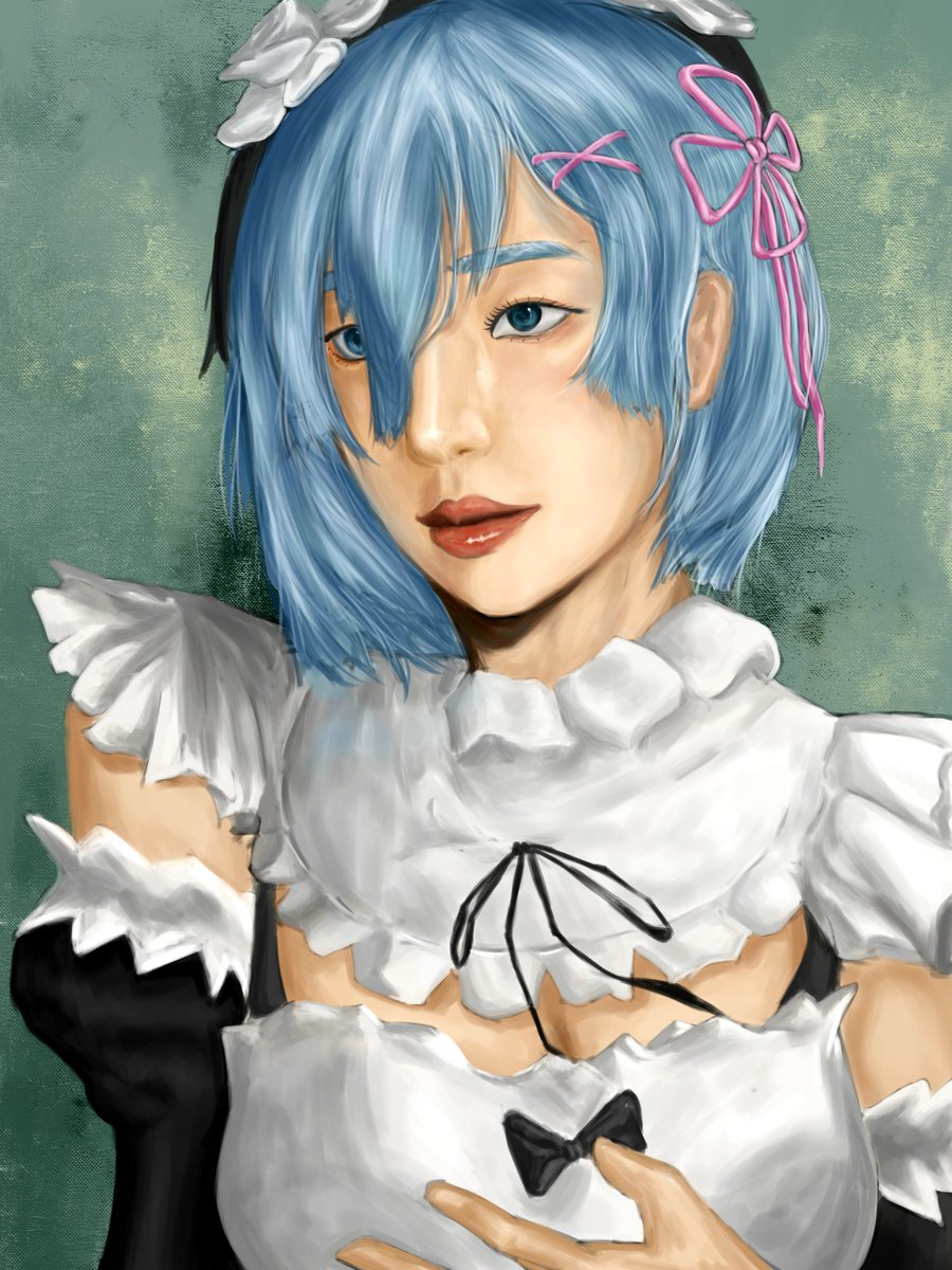 BEROTHhj's tweet photo. Rem from rezero #rem https://t.co/B0HthEPj6x