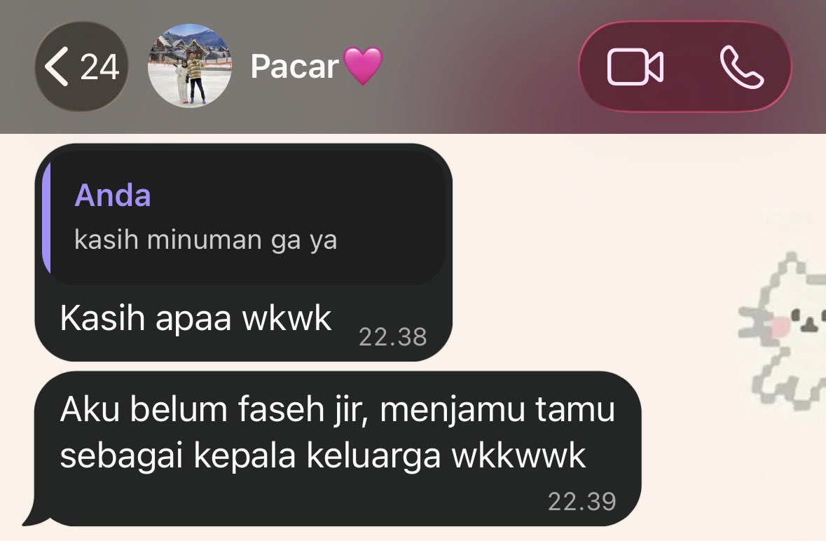 cissyymalfoy's tweet photo. h-4 bulan jadi suami wkwk https://t.co/mF1BDpbLBc