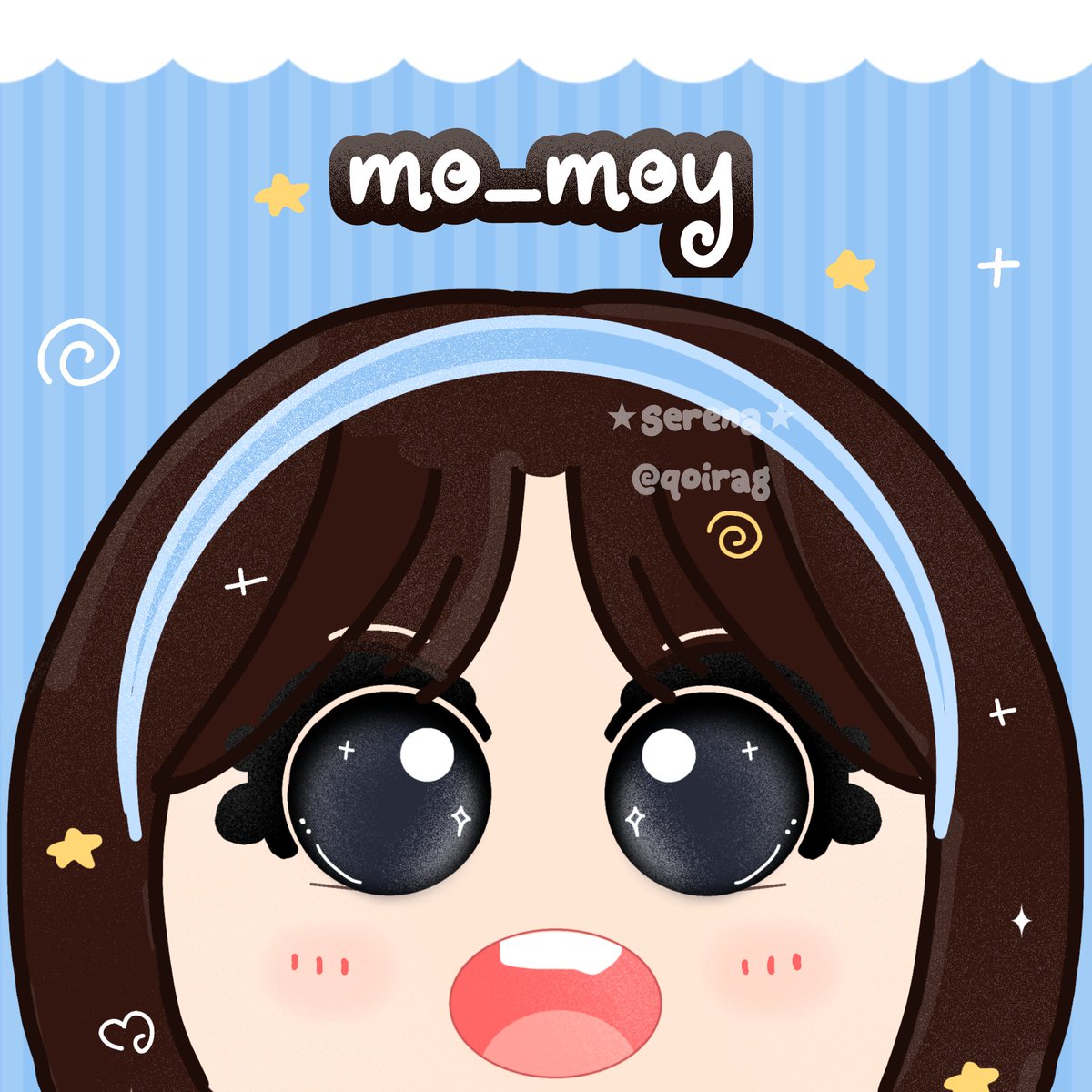 qoirag's tweet photo. help repost please, thank you! 

ayooo kenalan sama “mo_moy” 🐈‍⬛⭐️
chibi dengan ekspresi kaget karena terlahir dari sesosok wni 🤏🏻
ini bisa versi pfp, layout x &amp; wabis yaaa ^- ˕ -^Ⳋ 
bisa add name or no name :3 

<#zonauang> https://t.co/BzvgS2XAri