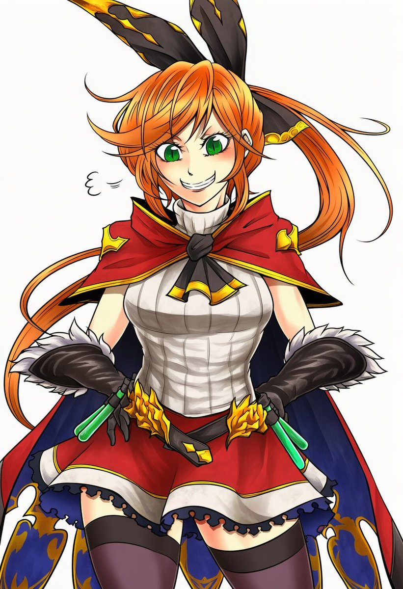 ComVoceManuSiga's tweet photo. クラリスのAIファンアートです。かっこよくできました #グラブル #AIイラスト https://t.co/QJsORLNUcF
