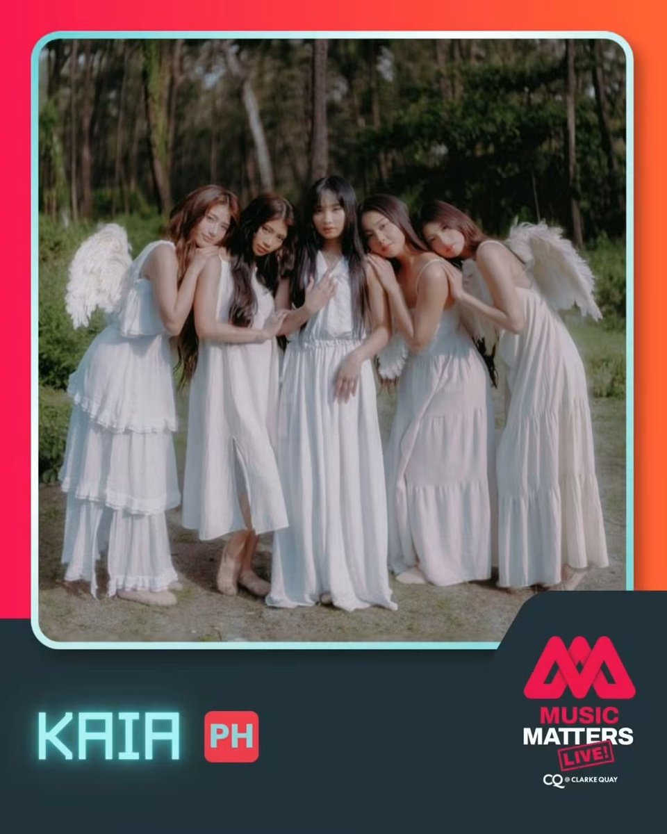 citydove17's tweet photo. Who’s going to support KAIA at Music Matters Live this October 3 &amp; 4 at CQ @ Clarke Quay, Singapore? 🇸🇬💜

If you’re going, DM me! Let’s connect and show KAIA some love! 🫶✨

#MMLive26 #AllThatMatters26 #MusicMattersLive #KAIA #PPOP https://t.co/c12D72gQCe