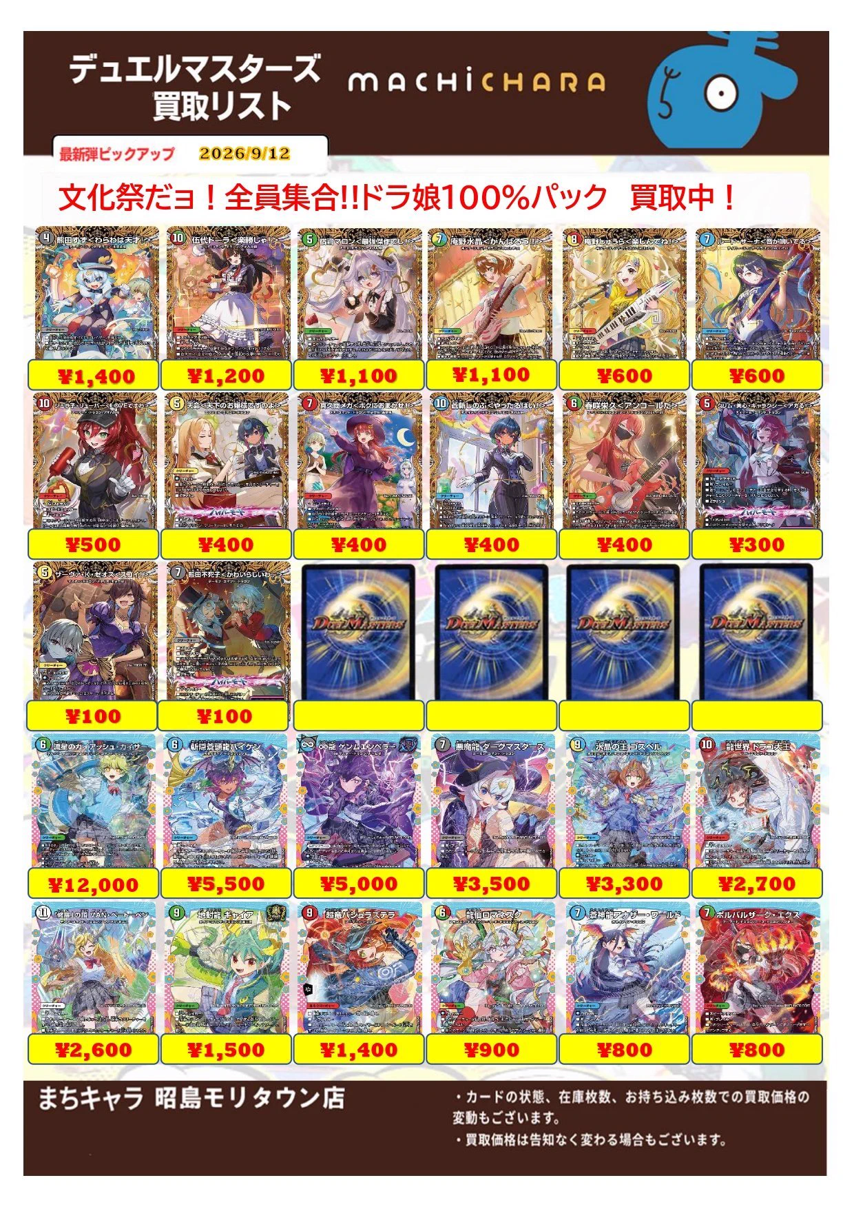 まちキャラ昭島モリタウン店 on X: 