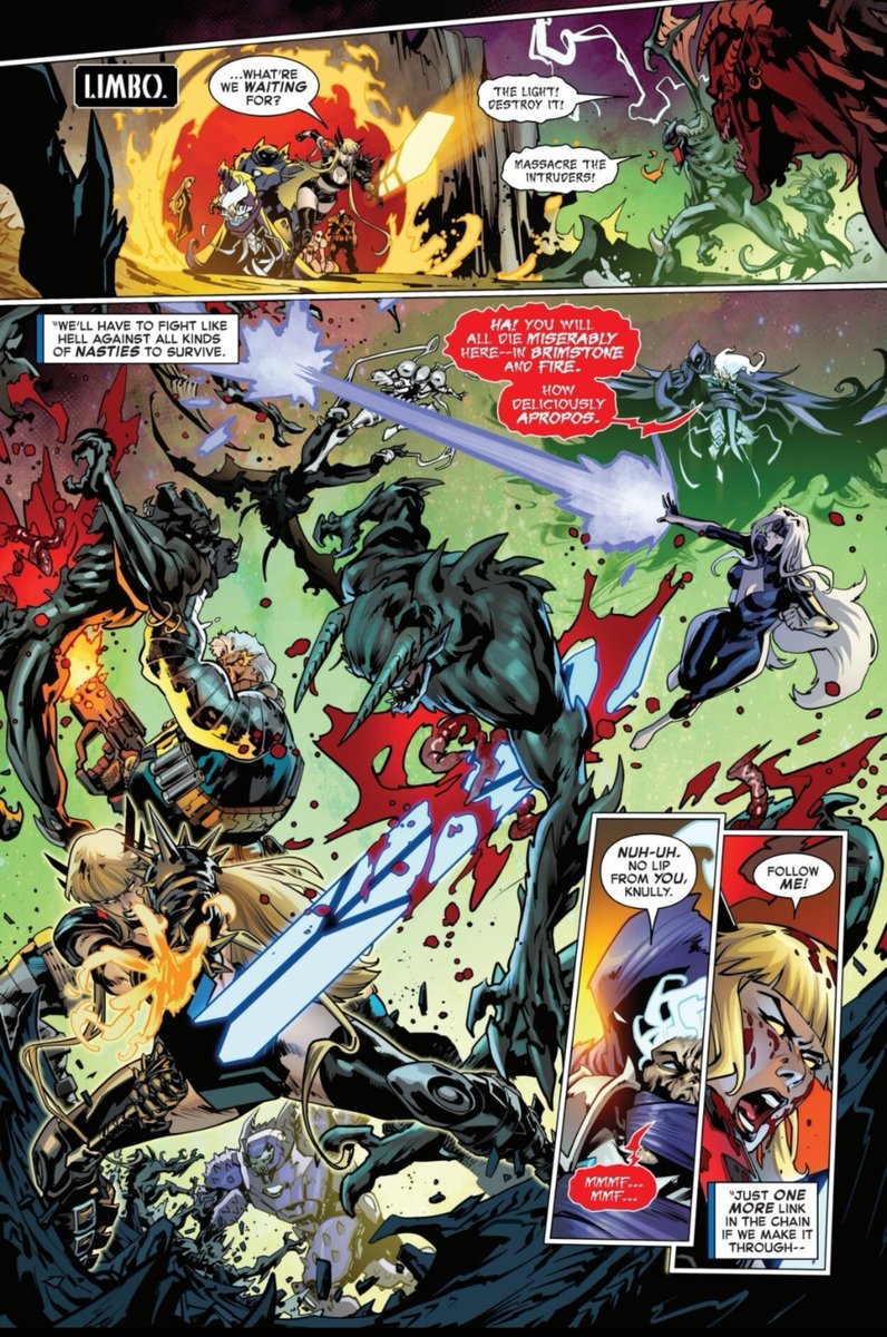 FACIALHAIRBROS's tweet photo. Knull hasn't mentioned Eddie once 😔they aren't letting him speak  #SymbioteSpoilers https://t.co/8YTiwrKvQK