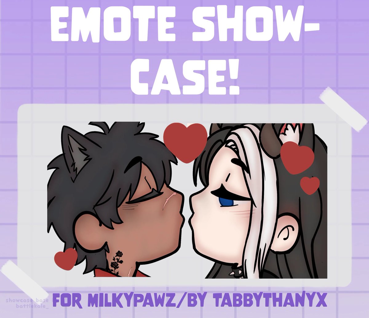 MoonHavenShop's tweet photo. Emotes for @milkypawzttv and there parnter https://t.co/oIbYjrVqkN