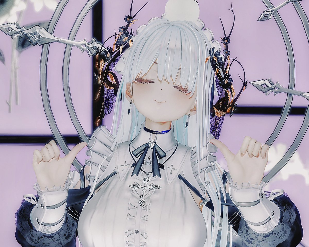 mirrorzcat_VRC's tweet photo. 「むふーっ！！」

#蠱惑のミダリス #VRChat https://t.co/5TLJcrsFQD