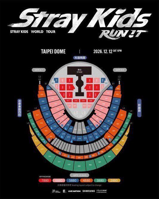 BigGee2_GG2's tweet photo. WTS sell ticket Stray Kids(스트레이 키즈) World Tour <RUN IT TAIPEI> 

DM for order

📅 12/12
 VIP｜NT$7,880 ✅ 
Zone 6,880 ✅ 
Zone 5,880 ✅ 

International fans can DM 

Intrested fans ✔️❤️ 
📩 DM
#StrayKids #SKZ #RUN_IT_TAIPEI https://t.co/jSDj62idLM