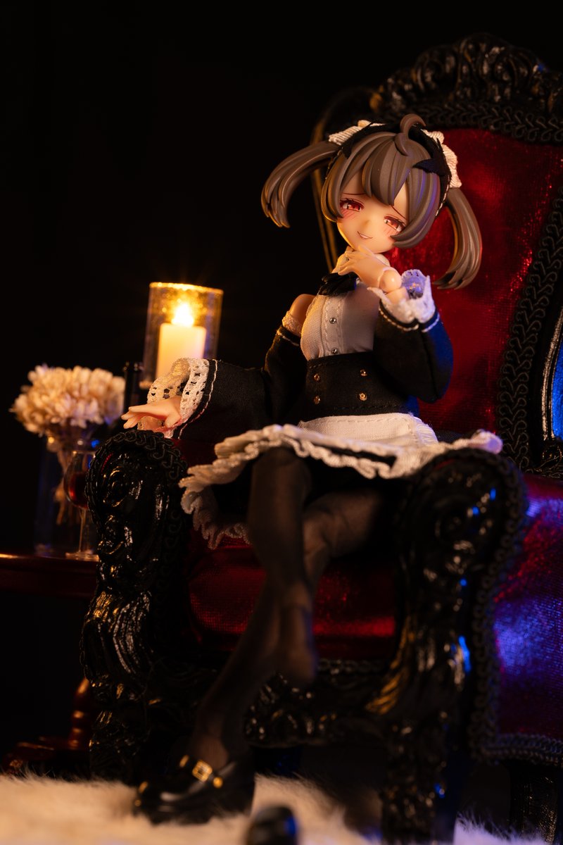 CorvusWing_SSS's tweet photo. 可爱���女仆！#机娘#寿屋 https://t.co/cnP7YFoHBn