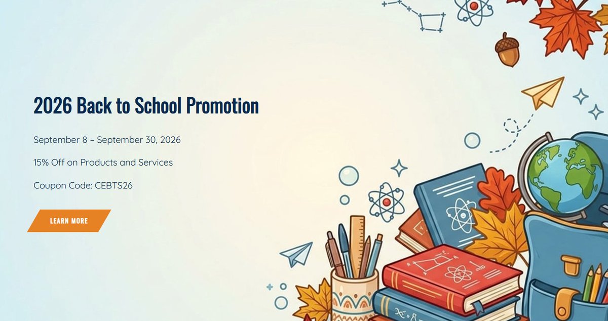CreativeEnzyme's tweet photo. 🎓 Back to School, Back to Research!

Kick off the new academic season with 15% OFF all Creative Enzymes products &amp; services.

📅 Sep 8–30, 2026
🏷️ Coupon Code: CEBTS26

Enzymes, custom services &amp; more—save on your next research project!

https://t.co/8TfftB0WwX

#BackToSchool https://t.co/1xtzXqUHJn