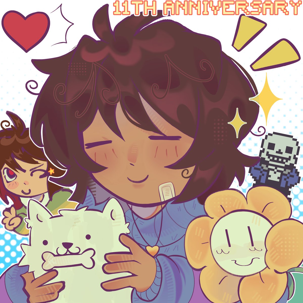 So_cak3's tweet photo. 🌻.ᐟ

#Undertale11thanniversary https://t.co/mW7CkcCWki