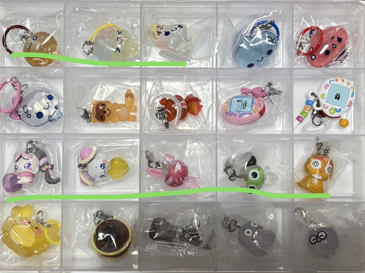 osz_j9's tweet photo. 【交換　買取】めじるしアクセサリー　ガチャガチャ　食玩　たまごっちカスタムキーリング　

譲画像1-6（一部レート考慮お願いします）
求　リプ欄　定価+送料+梱包費100円

郵送のみ　ご気軽にお声掛けください https://t.co/t8UcFxGXEm