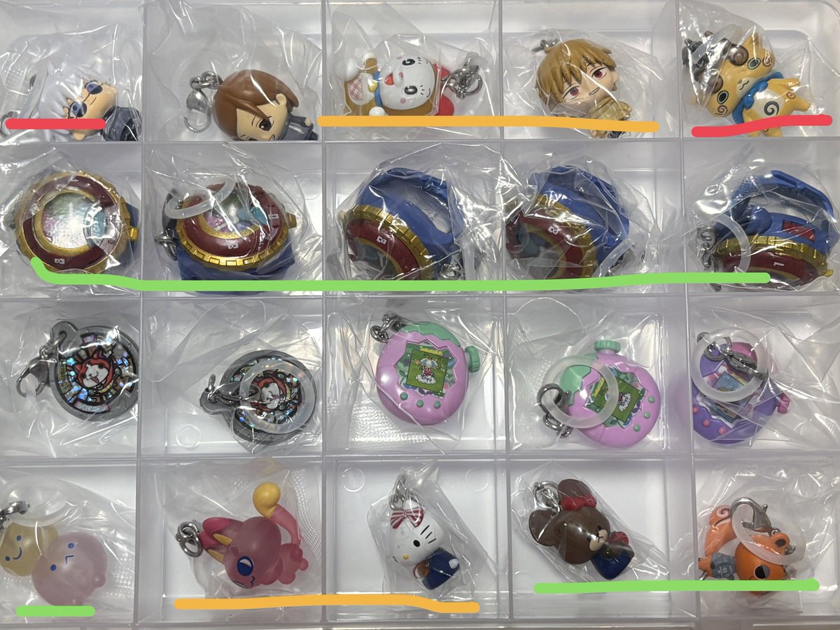 osz_j9's tweet photo. 【交換　買取】めじるしアクセサリー　ガチャガチャ　食玩　たまごっちカスタムキーリング　

譲画像1-6（一部レート考慮お願いします）
求　リプ欄　定価+送料+梱包費100円

郵送のみ　ご気軽にお声掛けください https://t.co/t8UcFxGXEm