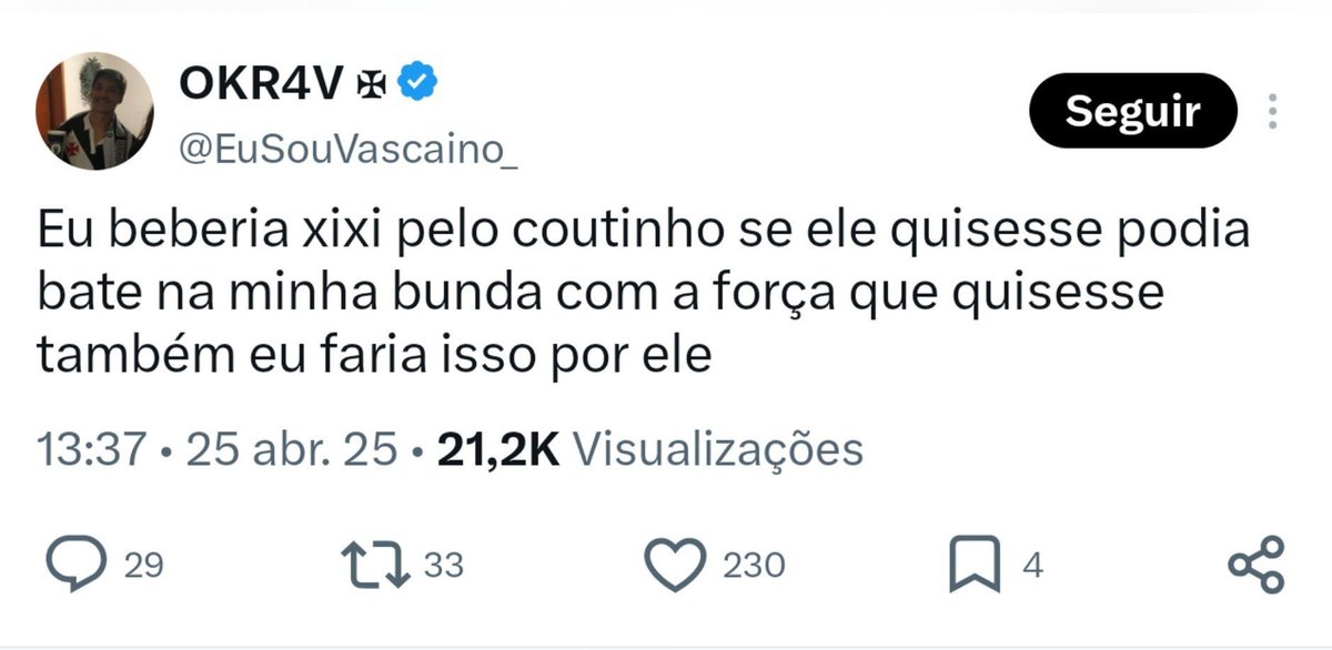 joadson_10's tweet photo. @EuSouVascaino_ Quer beber xixi ou apanhar na bunda??? https://t.co/lYe8WlbUfN