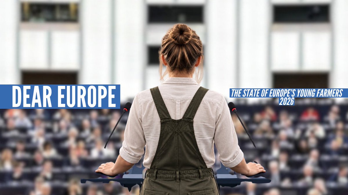 _CEJA_'s tweet photo. 🇪🇺 Europe spoke about its future. We listened and decided to answer.

“We are choosing farming, we are choosing Europe. Now, Europe, it is your turn to choose us.”

📖 Our Open Letter: The State of Europe’s Young Farmers
https://t.co/kaUCU92ozf

#SOTEU #YoungFarmers #CEJA https://t.co/HwlM2lLDNd