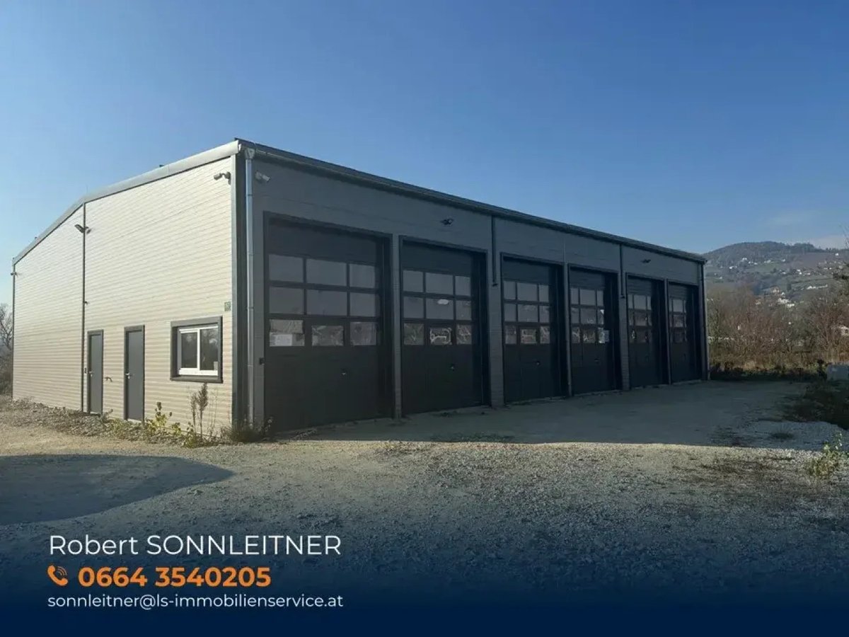 immosearch_eu's tweet photo. 358,57 m² Nutzfläche in Hartberg: Halle mit 11 Lagerboxen, Technikraum und WC am Hatric 157. Preis: 850.000 EUR. Mehr dazu: https://t.co/tvzfQWUEQb

#Hartberg #Gewerbeimmobilie #Lagerhalle #Industrie #Immosearch #Steiermark https://t.co/rSm8Kmfi7D