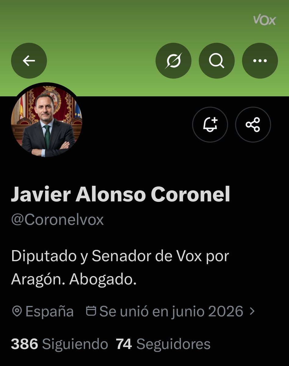 Croni_Patriotas's tweet photo. No puede ser que a nuestro Senador electo por @vox_es
en Aragon no le demos un empujoncito patriota.

Dale!!!
🇪🇸⚔️

https://t.co/Pnv4zPK393 https://t.co/fkxpnQrFrp