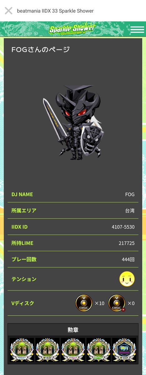 fog1112's tweet photo. S.S.をまとめます。
48エリア/166店/334台
プレー回数444回

ちなみにZINRAIは来週の予定です https://t.co/E8niyOquDz