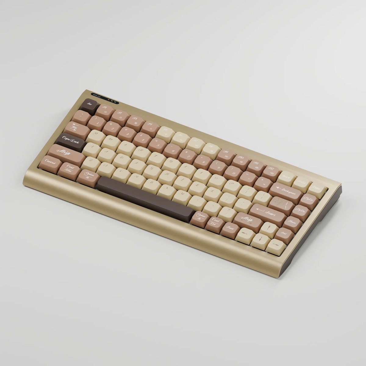 keebforce's tweet photo. Meet the Keebforce MOK AIR — now available. ⌨️
A 75% low-profile keyboard with an aluminum case, Kailh Silent switches, hot-swap support, tri-mode connectivity, and five color options.
Which color would you choose? 👀
#MechanicalKeyboard #LowProfileKeyboard https://t.co/BJ0MudsAFx