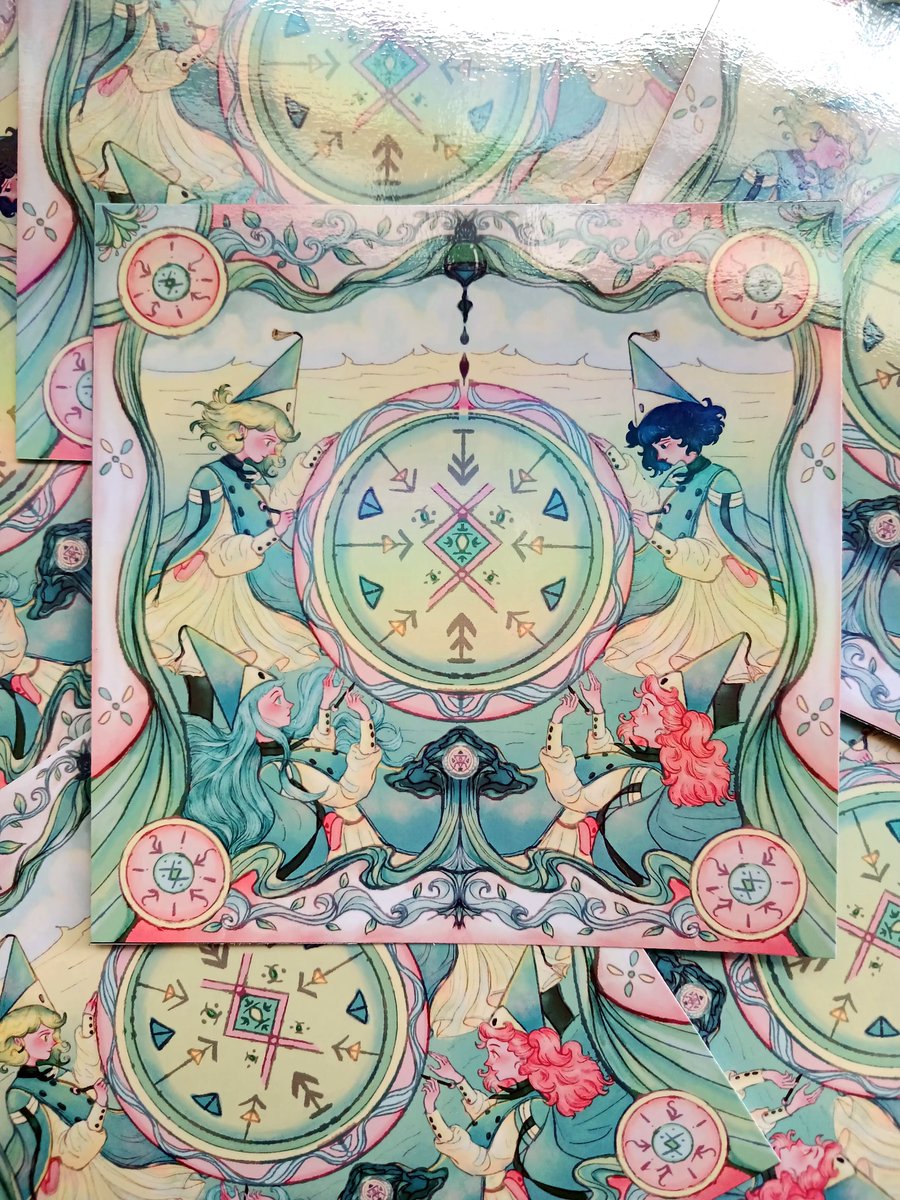 sagiriest's tweet photo. atelier art print (holo lam)✨️ #cf23 https://t.co/PoZo0L7sGK