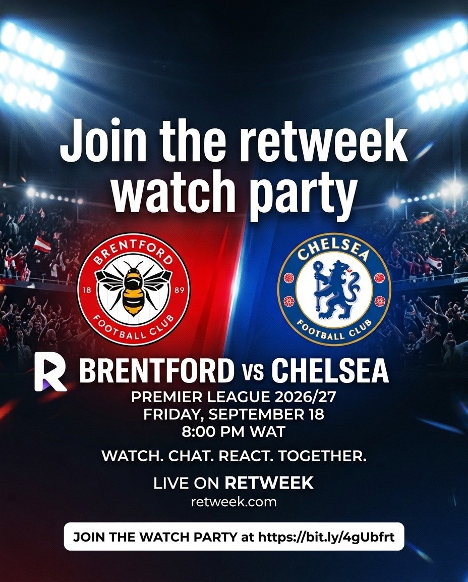 smartkjEmmy's tweet photo. @ChelseaFC 🔥 FOOTBALL FRIDAY!
Chelsea vs Brentford ⚽
We're hosting a Retweek Watch Party for the game this Friday.
Come watch, chat, react and vibe with other football fans LIVE.

🗓 Friday, Sept 18
🕗 8:00 PM WAT

Join here:
https://t.co/XKHYfUS0rG
Get your Chelsea/Brentford friends 😂🔥 https://t.co/BoeqMm6dxi