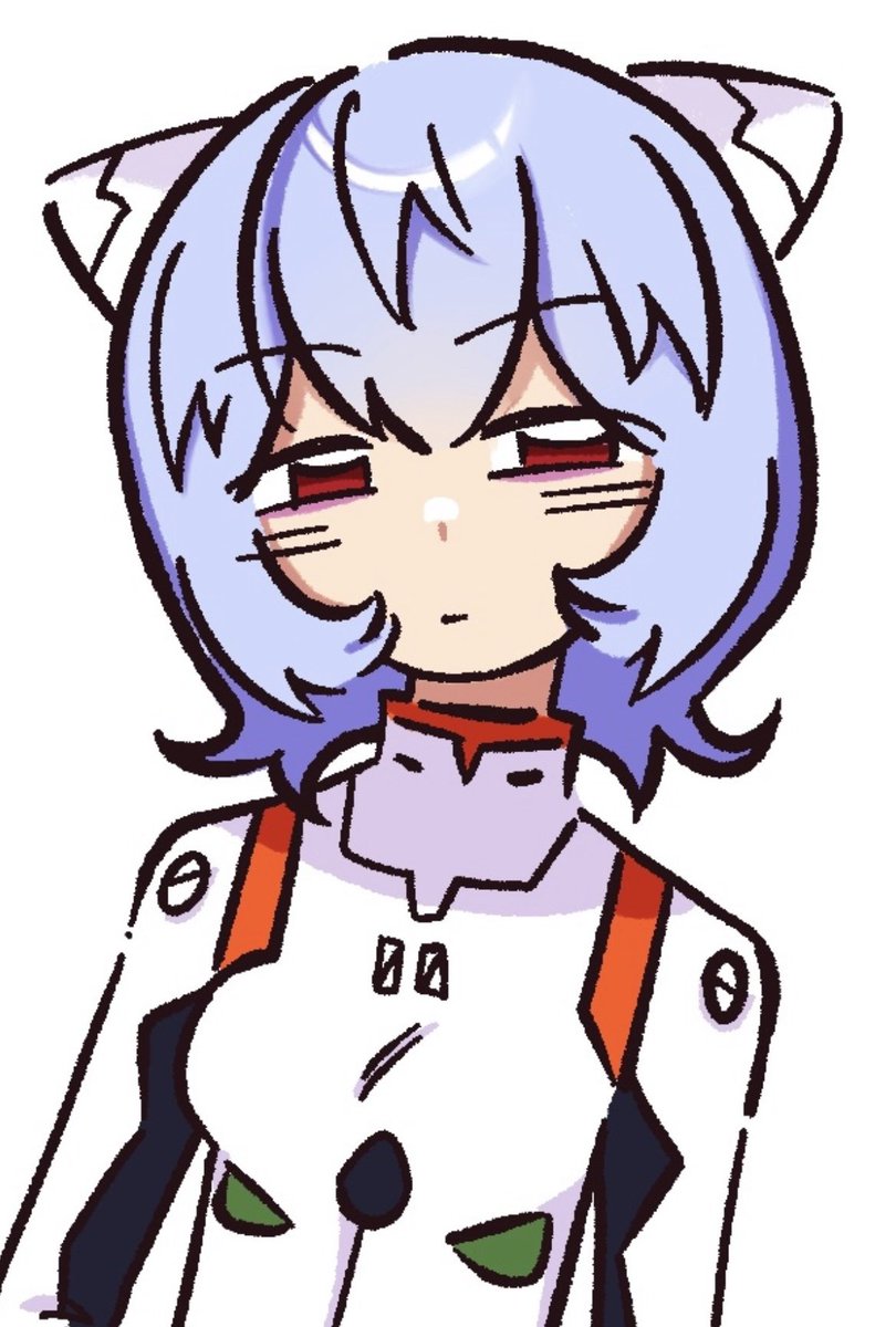eggwaterman's tweet photo. Rei ayanami #evangelion https://t.co/ruXTlYkz43